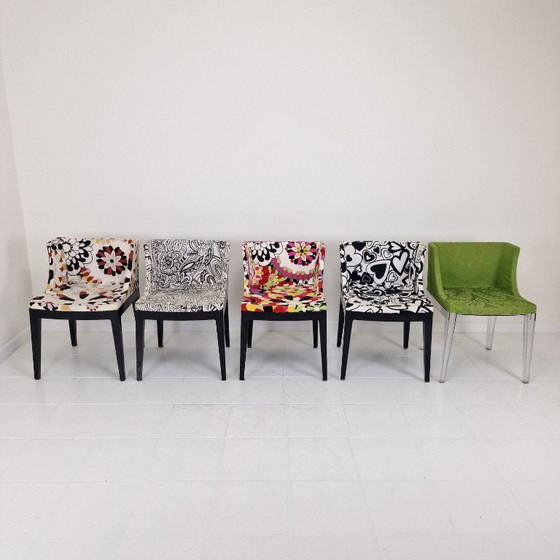 Image 1 of Chaise 'Mademoiselle' de Kartell en tissu Missoni par Philippe Starck Italie