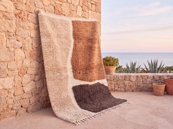 Tapis Marocain Berbère En Laine 200cmx300cm – Cotton (photo 3 of 5)
