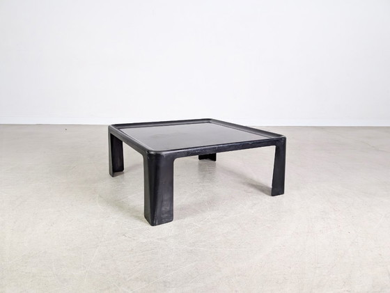 Image 1 of Mesa de centro original de mediados de siglo C&B Italia diseño de Mario Bellini en negro