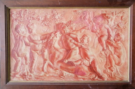 Image 1 of Grissaille Putties  olieverf op doek