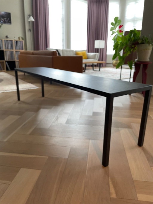Banco Arco Slim en chapa de roble negro – bankjes, Wood (photo 2 of 5)