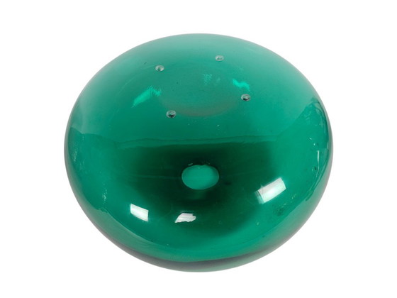 IKEA Stockholm Vase - Design Maria Vinka - Emerald Green - 'Donut' - Sweden - 1999 – Glass (photo 5 of 7)