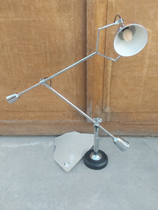 Chrome balance lamp desk lamp Buqet 1927 model Bauhaus