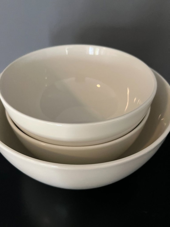 Servizio di stoviglie Arabia Teema Serie 12 pezzi, completo (più extra!), Ceramica, Porcellana, Crema (foto 14 di 16)