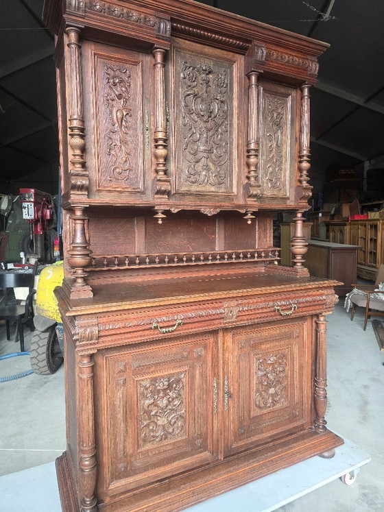 Vetrina Vintage (anni '70/'80) – Credenze, Wood, Brass (photo 6 of 6)