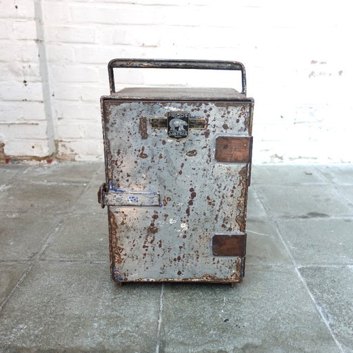 Vintage draagbare frigo-box