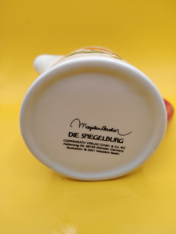 Image 1 of Marjolein Bastin Porzellan Zuckerdose & Milchkännchen Die Spiegelburg, Verlag Coppenrath, Winterdekor