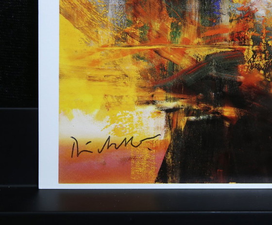 Image 1 of Claudius (1986) van Gerhard Richter - Handgesigneerde ansichtkaart 158/5000