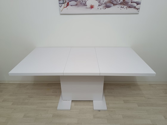 Image 1 of White dining table