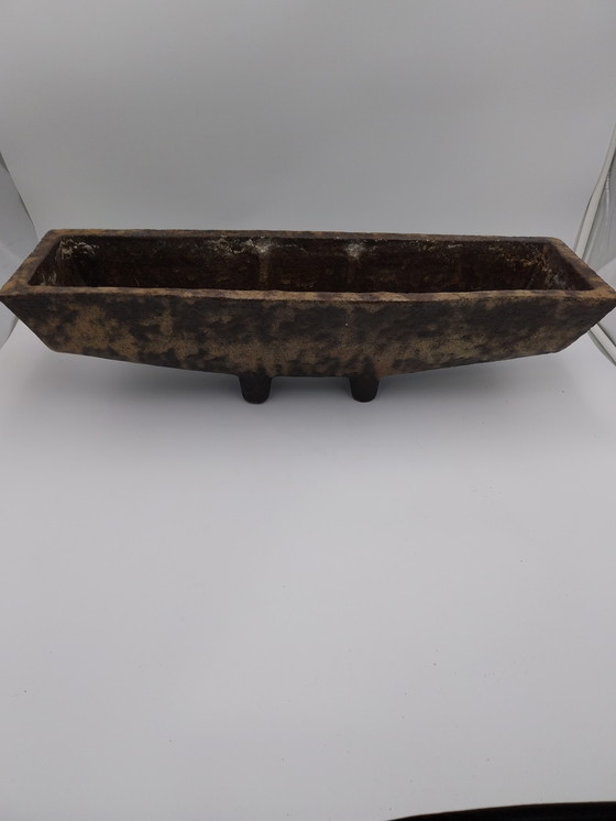 Image 1 of 1 x grote zaalberg plantenbak 1960's brutalist 