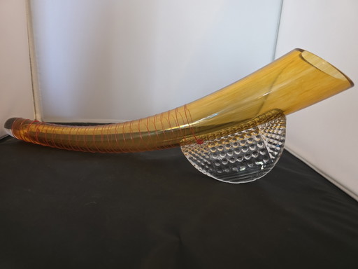 Cuerno de cristal – decoratieve objecten, Glass