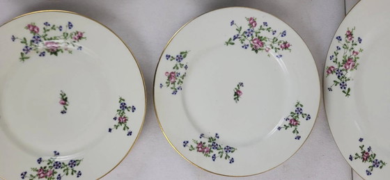 6 platte borden versierd met weerhaken – Servies, Porcelain (photo 6 of 12)