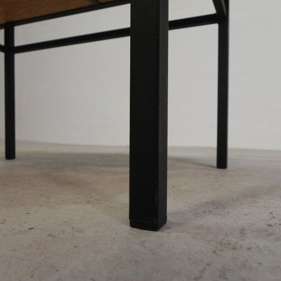 Image 1 of Tavolo vintage in piastrelle con immagine di corrida, anni '50