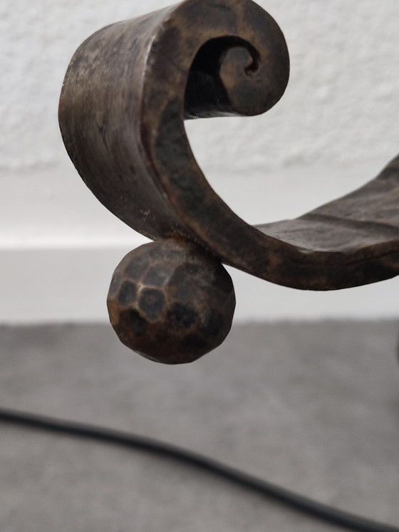 Image 1 of 1950s brutalist floor lamp