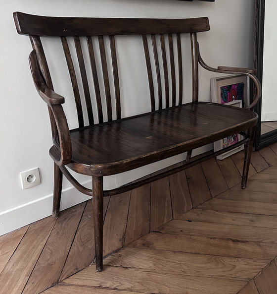 Image 1 of Panca in stile Thonet o Baumann