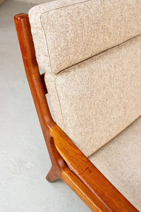 Canapé Vintage en Teck 3 Places Juul Kristensen Danish Mid Century – Canapés 3 places, Wool (photo 8 of 22)