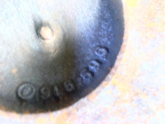 Image 1 of Grand socle sur pied pour lustres combinés BMF, en métal plaqué or, design années 1960/70