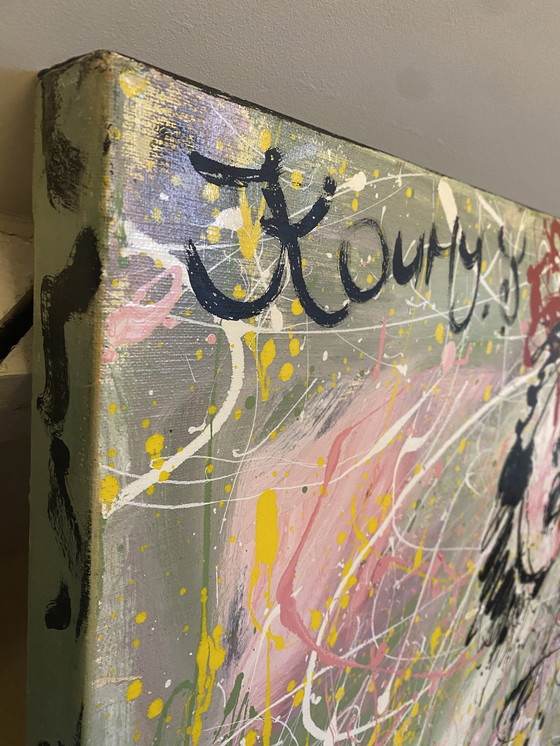 Image 1 of Schilderij Jean Koumy - Cobra Beweging