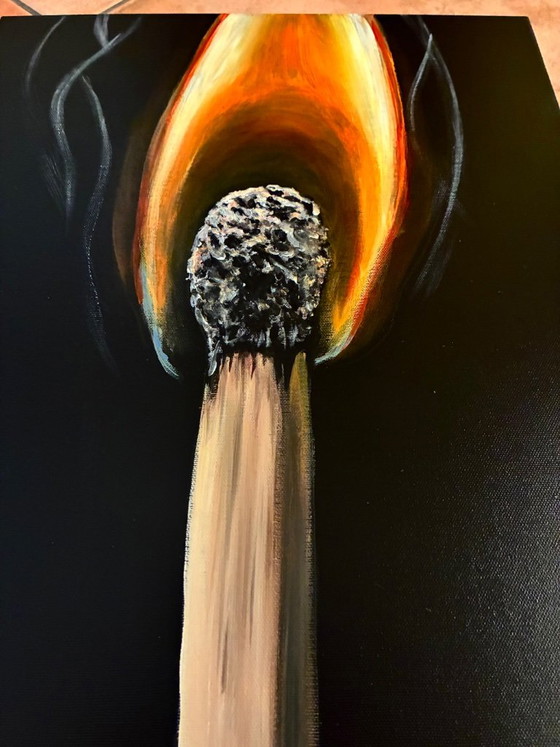 Match – Paintings & Drawings, Canvas (photo 5 of 7)