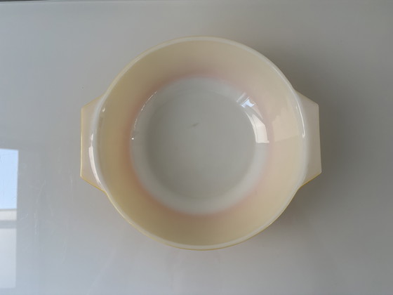 Image 1 of Vintage late 50's / early 60's Blendo serving bowl, West Virginia Glass Company