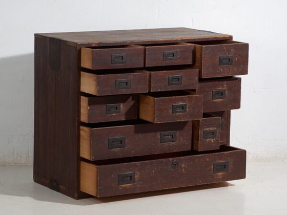 Antique Japanese chest of drawers - Meiji / Taishō period (c. ) #44 (photo 23 of 40)