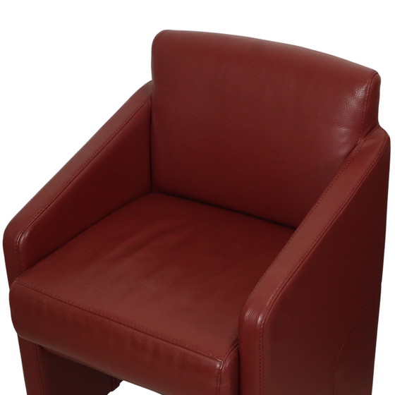 Image 1 of Vintage Couple Red Seats Armchairs