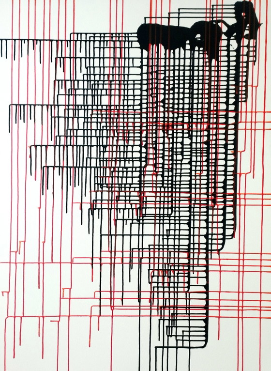 Antadze Abstract Composition XXL – Paintings & Drawings, Canvas (photo 14 of 15)