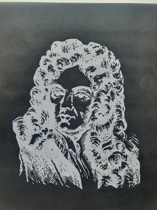 Een Unieke Wanddecoratie of Meditatiebanner met een Levensbeschouwelijke Uitspraak