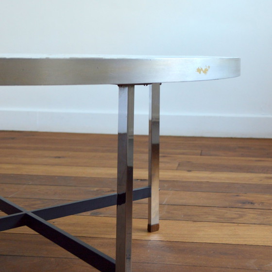 Image 1 of Round coffee table by Berthold Müller - Oerlinghausen / Germany 1960s