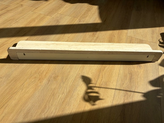 Mensola a muro Bolia Aire travertino, 100 cm, come nuova, Decorazioni murali, Beige (foto 5 di 12)