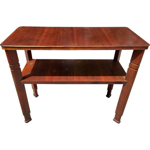 Consola vintage de estilo racionalista, italiana, década de 1930