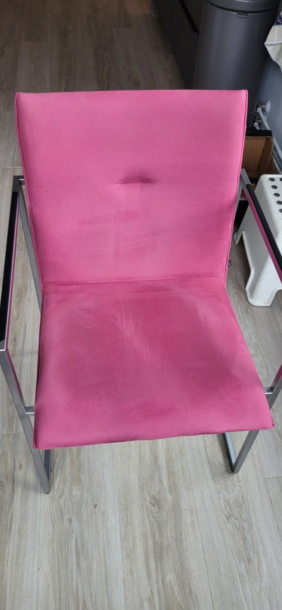 Image 1 of For sale: 6 Arco frame chairs, possibly with a table