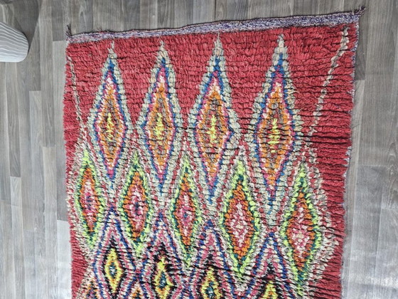 Image 1 of Traditioneller marokkanischer Teppich aus Leinen, 250 cm x 138 cm