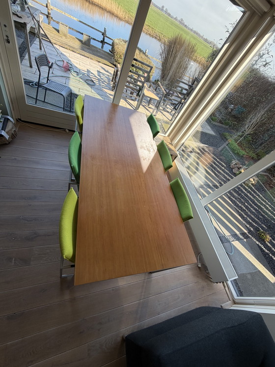 Image 1 of Eetkamerset Arco tafel + 6 stoelen