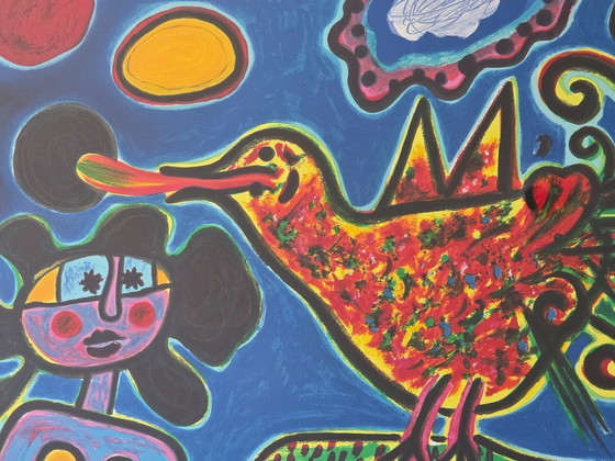 Image 1 of Corneille - Printemps Sauvage - 146/200 - 2003 - Hand signed