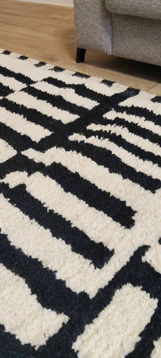 Image 1 of Berbertapijt vloedkleed nieuw wol 200 cm x 300 cm marokkaans