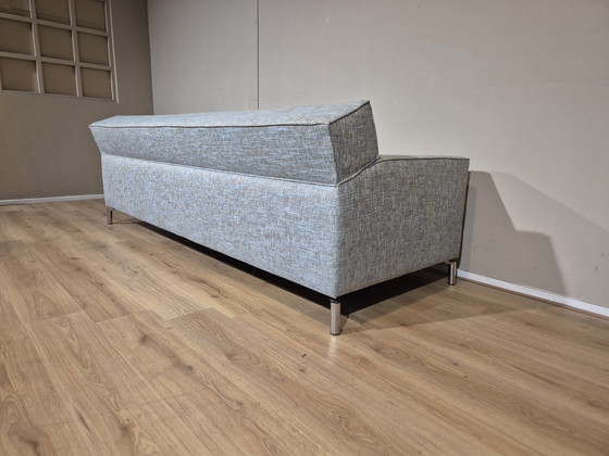 Image 1 of Jame Saar - 3 Seater Sofa - Turquoise - Fabric - Design