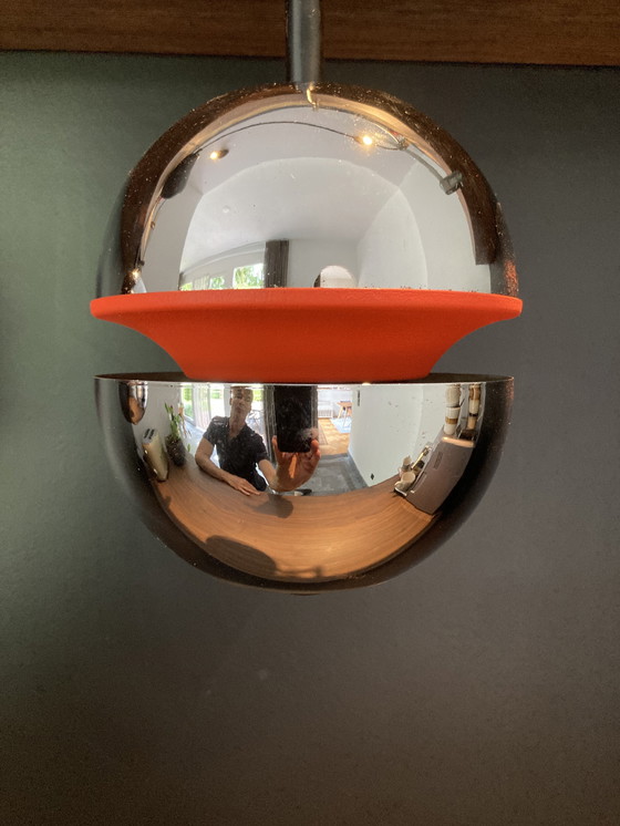 Image 1 of 2x Kaiser Leuchten vintage hanglampen