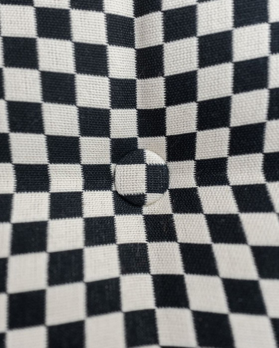 Image 1 of Poltrona lounge Eames Herman Miller Alexander Girard a scacchi