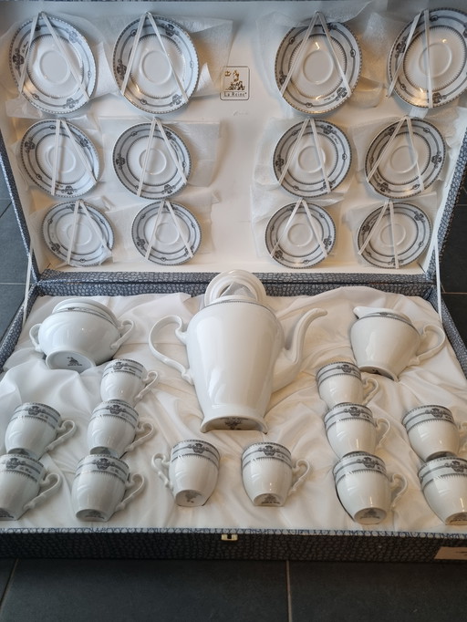 Servizio caffè/tè in porcellana Gioielli da Tavola NUOVO