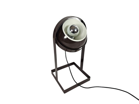 Image 1 of Space Age - 'Eyeball' Tafelspot - Metaal - 3e Kwart 20e Eeuw