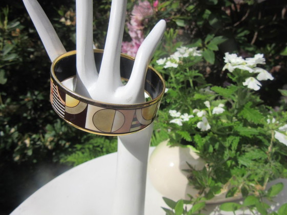 Modernist Michaela Frey Gold Plated Bracelet/Bangle, Modern Art Collection 80's – Decorative Objects, Metal (photo 6 of 8)