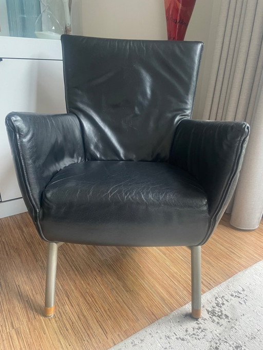 FOXXY set of 2 chairs black Label