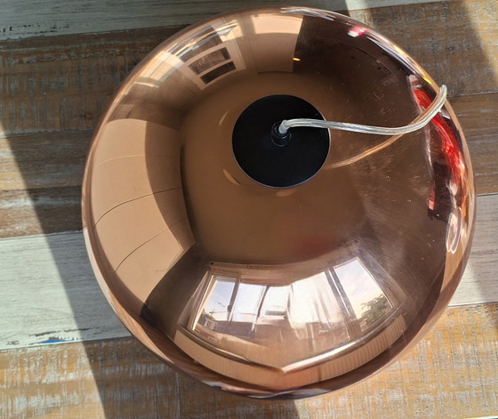 Originele Tom Dixon Copper Shade Hanglamp – 45 cm (Groot Model) – Hanglampen, Plastic (photo 4 of 7)