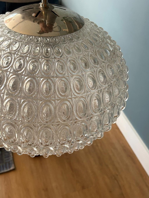 Vintage Honeycomb Ceiling Lamp 1960s