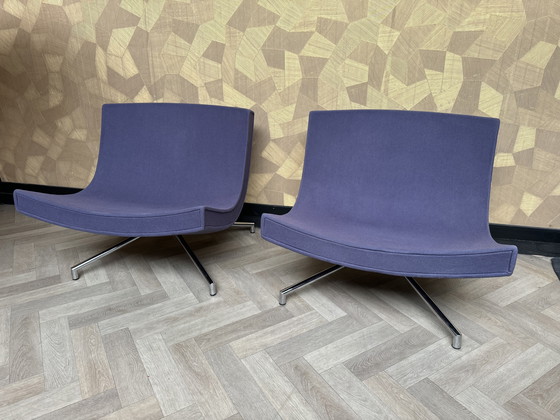 Image 1 of 1 Paarse Design Fauteuil