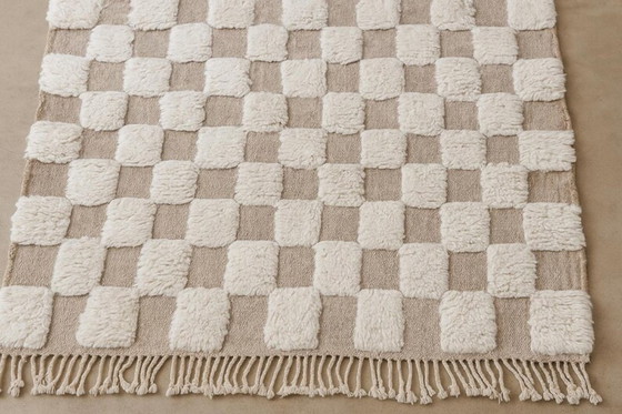 Image 1 of Handgeknüpfter marokkanischer Wollteppich, 300 cm x 150 cm