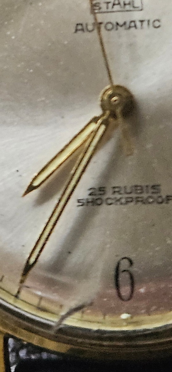 Stahl - Anker, Automatic, Orologio da polso, 25 Rubini, Shockproof, anni '60. – Prodotti per la manutenzione (photo 8 of 8)