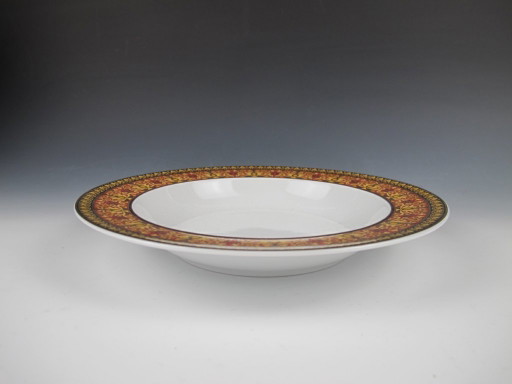 Versace Rosenthal Medusa soepkom met rode rand, 22,5 cm – tafelwaar, Porcelain (photo 2 of 5)