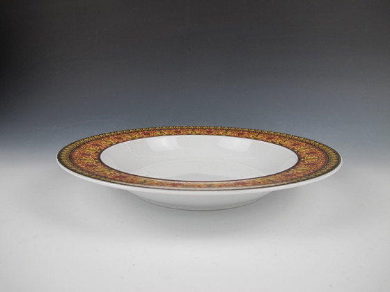 Versace Rosenthal Medusa soepkom met rode rand, 22,5 cm – Tafelwaar, Porcelain (photo 2 of 5)